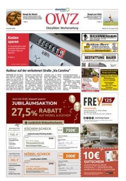 OWZ Ausgabe Nord KW 33