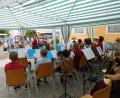 Das Nachwuchsorchester mit Youngsters zeigte sein Können.
