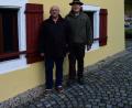 Der stellvertretende Sprecher der Regionalgruppe Otnant, Erich Schraml (links), mit Steinwaldia-Vorsitzendem Norbert Reger. 	Bild: exb