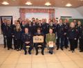 Beim Kameradschaftsabend der Feuerwehr Ursensollen wurden zahlreiche Mitglieder befördert und ausgezeichnet.	 Bild: exb