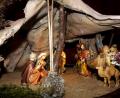 Notunterkunft Beduinenzelt: Das Weihnachtswunder zwingt sogar die reichen Könige in die Knie. 	Bild: rlö