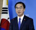 Der südkoreanische Vereinigungsminister Cho Myong Gyon warb für ein Treffen mit Vertretern Nordkoreas	Bild: Ahn Young-Joon/dpa