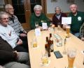 Wanderwart Werner Zuleger (Dritter von links), Ehrenvorsitzender Karl Schraml und Vorsitzender Manfred Lang  mit Geschäftsführer Josef Vogl (links) und Wanderführer Reinhard Schwarz (rechts) stellten den neuen Wanderplan und Veranstaltungskalender 2018 vor. 	Bild: roh