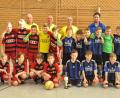 Die Nachwuchskicker des FC Ingolstadt (links) siegen im Finale gegen die SpVgg SV Weiden. 	Bild: dob