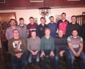 Der Vorstand des SV Wurz mit (stehend, von links) Andreas Hauer, Matthias Bösl, Simon Bösl, Reinhard Scharnagl, Florian Rupprecht, Christian Pausch, Franz Fütterer, Stefan Gleißner und (sitzend, von links) Sven Gleißner, Stefan Fütterer, Heinz Siebert, Reinhold Rupprecht, Wolfgang Michl.	 Bild: tok