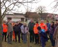 Grundkurs Obstbaumpflege mit Josef Weimer in Frechetsfeld. Hier geht es um die gute Erziehung der jungen Bäume.