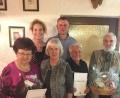 Ehrungen standen bei den Mitterteicher Naturfreunden an. Im Bild (von links) Anneliese Pelz, Barbara Lugert, Stadträtin Angelika Müller, Vorsitzender Tobias Markovsky, Betty Lenk und Reinhold Scheuch.	Bild: exb
