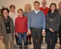 Neuwahlen gab es beim Förderverein für Kirchenmusik St. Jakob. Im Bild (von links) Annelie Haberkorn, Elfriede Dotzauer, Anita Riedl, Christina Jüttner, Vorsitzender und Chorleiter Matthias Schraml, Ehrenvorsitzender Ernst Zeitler, Karin Zintl, Max Härtl und Michaela Bauer.	Bild: jr