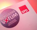 Die SPD-Mitglieder haben die Wahl. Zum zweiten Mal können sie darüber abstimmen, ob ihre Partei auf Bundesebene mit CDU und CSU eine Große Koalition eingeht.	Bild: Peter Steffen/dpa