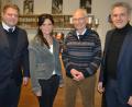 An der Spitze des Fördervereins "Museumslandschaft Mitterteich" steht jetzt Marion Papsch, neuer Kassenprüfer ist Reinhold Csakli (Zweiter von rechts). Stellvertretender Vereinsvorsitzender Stefan Grillmeier (links) und Bürgermeister Roland Grillmeier gratulierten.	Bild: jr