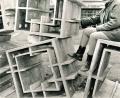 Das Kunstwerk der Regensburgerin Sabine Straub schmückt seit 19 Jahren den Innenhof der Ostbayerischen Technischen Hochschule in Amberg, die damals noch Fachhochschule hieß.	Archivbild: Alexander Unger
