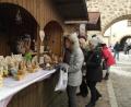 Hasen und Dekoration aus Holz waren bei den Besuchern gefragt. Bild: abu