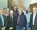 Diese Mannschaft wird in den nächsten vier Jahren die Geschicke der Reservistenkameradschaft Kirchenthumbach lenken. Nachfolger von Christian Fronhöfer (Zweiter von links) als Vorsitzender ist Jochen Lobenhofer (Zweiter von rechts). Fronhöfer fungiert künftig als einer seiner Stellvertreter.	Bild: ü