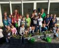 Schulkinder erleben in Diendorf, wie Lebensmittel angebaut werden können.	Bild: exb