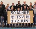 Die Mitglieder des Festausschusses freuen sich bereits auf das Highlight im Jahr 2018, das 50-jährige Vereinsjubiläum am 1./2. Juni 2018 in der Bauhofhalle in Winklarn.	Bild: mnt