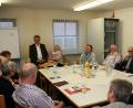 Jede Hilfe sei ein Tropfen auf den heißen Stein, lautete die Erkenntnis der Gesprächsrunde beim Caritasverband in Tirschenreuth. Bild: wro