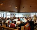 Ein Höhepunkt für die Musikkapelle Ursensollen um Dirigent Stefan Neger. Das Kirchenkonzert ohne Kirchenlieder in der Hohenkemnather Pfarrkirche.