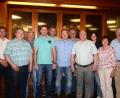 Vorsitzender Herbert Lorenz, Stellvertreter Uli Prem und Patrick Wild, Schriftführer Martin Fuchs und Kassiererin Brigitte Rögner (vordere Reihe von links) führen die Pleysteiner Siedler an.