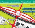 Vor zwei Jahren in der Versenkung verschwunden und jetzt wieder topaktuell ist die Planung des Staatlichen Bauamtes für einen Kreisverkehr am Verkehrsknoten Dr.-Müller-Straße/B 470 und Einfahrt ins Gewerbegebiet West IV. Auf dem Entwurf fehlt der "Bypass" von Ost nach Nord. Der Kreisel selbst hätte einen Durchmesser von 70 Metern.