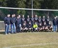 Die Mannschaft mit neuen Trikots.