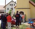 An Christi Himmelfahrt feierte die Kolpingfamilie in der Kapelle in Laub Maiandacht.