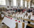 Erstkommunion in der Pfarrkirche Mariä-Himmelfahrt in Erbendorf.