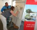 An der Airbrush-Station von Walter Rosner herrschte ständig Betrieb.