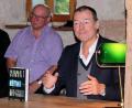 Horst Eckert stellte in Pressath seinen neuen Thriller vor.  	Bild: stg