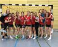 Jubel bei den Neunburger Handballerinnen: Sie haben sich erneut für die zweithöchste bayerische Liga qualifiziert und gehören damit zu den 26 besten Teams bei den A-Jugendlichen im Freistaat.  	Bild: ghw