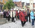 Bild: Rudolf Hirsch
Komitee-Vorsitzender Ernst Schober (Zweiter von rechts) begleitete die G&auml;ste aus Sokolov w&auml;hrend des Erlebnistages in der Partnerstadt Schwandorf. Bild: Hirsch