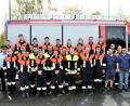 Bestens vorbereitet nehmen die Aktiven der Waidhauser Feuerwehr an der bisher größten Einsatzübung der Grenzregion in Tschechien teil. 	Bild: fjo