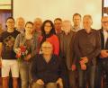 Die neue Vorstandsmannschaft des SPD-Ortsvereins Waldershof. Im Bild von links Florian Dick, Rainer Fischer, Neuzugang Barbara Diener, Helmut Lange, Friederike Sonnemann, Günther Raithel, Markus Burger, Gerhard Greger, Christian Fritsch, Erich Totzauer und Neuzugang Stefan Niedermeier. Auf dem Bild fehlt Neuzugang Daniel Steinkohl.	Bild: ebr