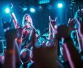 "Old Mother Hell" aus Obrigheim war der Höhepunkt der dritten "Metal Night", die dem Rockmusikclub "Salute" in Rothenstadt erneut ein volles Haus bescherte.  	Bild: lst