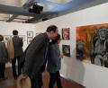 Bei der Pfingstausstellung sorgen Affen für heitere Gespräche.	Bilder: swi (2)
