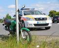 Ein 19-jähriger Tscheche wurde am Pfingstmontag mit seinem Oldtimer-Vehikel von einer Autofahrerin übersehen.