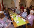 In fröhlicher Runde trafen sich die Mitglieder des Altenwerks im Kolpingheim. Bild: Is 	Bild: IS, Autor [IS] (anton.gareis@t-online.de)