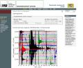 Ein deutlicher Ausschlag. Das Beben, wie es der Erdbebendienst Bayern festgehalten hat.  	Screenshot: https://www.erdbeben-in-bayern.de/daten-live/seismogramme/