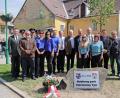 Die Stadt Horsovsky Tyn eröffnete den neuen Park, den sie der Partnerstadt Nabburg widmete. An dem Festakt beteiligte sich auch eine Delegation aus Nabburg.	Bild: exb