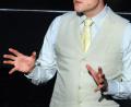 Bild: Stephan Huber
Bodo Wartke spielt im Stadttheater Amberg "Ödipus" und schlüpft in 14 Rollen.