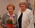 Bild: dob
Erika Grießl (links) feierte nicht nur ihren 80. Geburtstag sondern ist auch bei der Frauen Union aktiv wie eine Junge, lobte FU-Vorsitzende Roswitha Sier.