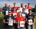 Bild: fvo
Die Sieger mit Organisator und Förderkreis-Vorsitzenden Michael Wittmann (links hinten). Bugra Solak (vorne links) ist der Waldthurner Elfmeterkönig.