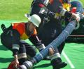 Bild:  [WSB]
Leitung legen, aber zack, zack: Um Disziplinen wie hier beim Bayerischen Landespokalwettbewerb der Feuerwehren 2015 in Amberg geht es am Samstag beim Oberpfalz-Cup in Hahnbach.