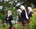 Bild: wku
Dem Beispiel der aktuellen Novizinnen im Mutterhaus in Auerbach wollen im August zwei weitere junge Frauen folgen.