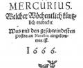 Bild: exb
Den "Nordischen Mercurius" hat Georg Greflinger in Hamburg herausgegeben.