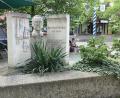 Bild: Hirsch
Treffpunkt Kolping-Denkmal: Von dort zieht der Festzug am 10. Juni  zur Jakobskirche.    Bild: Hirsch
