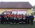 Bild: ROD
Die 114. und 115. Gruppe der Feuerwehr Tremmersdorf absolviert  die Leistungsprüfung „Die Gruppe im Löscheinsatz“ am neuen Löschfahrzeug.
