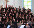 Bild: exb
Mit dem von ihr geschaffenen Projektchor realisiert Benedicta Ebner  ihre kirchenmusikalischen Popvariationen.