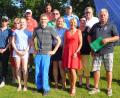Bild: BÖ
Die Gewinner der Brutto- und Nettowertungen beim Turnier des Golf- und Landclubs Schmidmühlen um die „Time 4 Golf Trophy 2018“ mit Präsident Harald Thies (links).