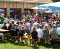 Bild: Gleißner, Rita [RGL]
Gottesdienst im Pfarrgarten. Bild: rgl