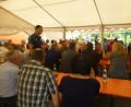 Bild: Frischholz, Ernst [FZ]
Die Besucher fühlten sich wohl beim Pfarrfest in Bechtsrieth